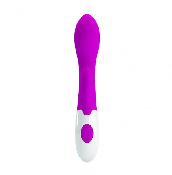 PRETTY LOVE  G-Spot Dual Engine Vibrator (Rose Red)